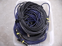 Partij audio kabels in doos - afbeelding 2 van  4