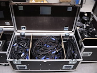 Partij audio kabels in koffer - afbeelding 2 van  5
