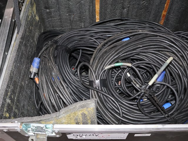 Partij audio kabels in koffer - afbeelding 3 van  7