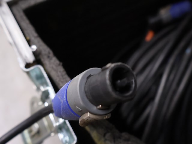 Partij audio kabels in koffer - afbeelding 5 van  7
