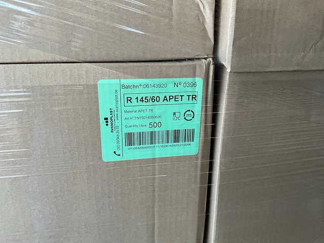 Partij avamoplast r145/60 - r145/40 apet tr verpakkingbakjes - afbeelding 3 van  9