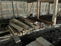 Partij balken en planken - afbeelding 1 van  6