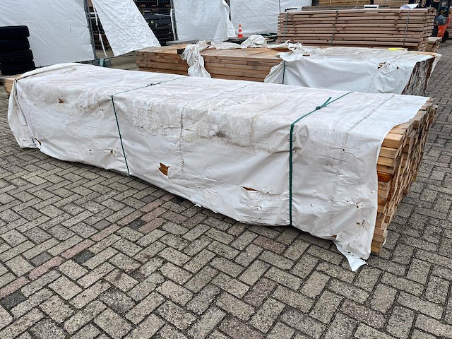 Partij balkhout 3000x50x70mm 360 stuks - afbeelding 1 van  1