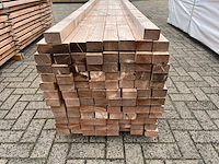Partij balkhout 3000x50x70mm 98 stuks