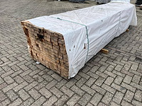 Partij balkhout 4000x50x70mm 256 stuks - afbeelding 1 van  1