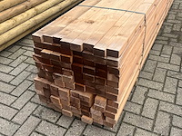 Partij balkhout 50x70x3000mm 96 stuks