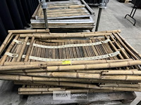Partij bamboe ligstoelen - afbeelding 2 van  6