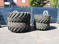 Partij banden agri max vf600/60r30 en vf710/60r42 op velgen - afbeelding 1 van  1