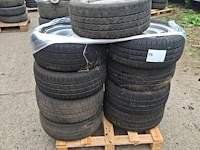 Partij banden op velg 195/50r13 9st