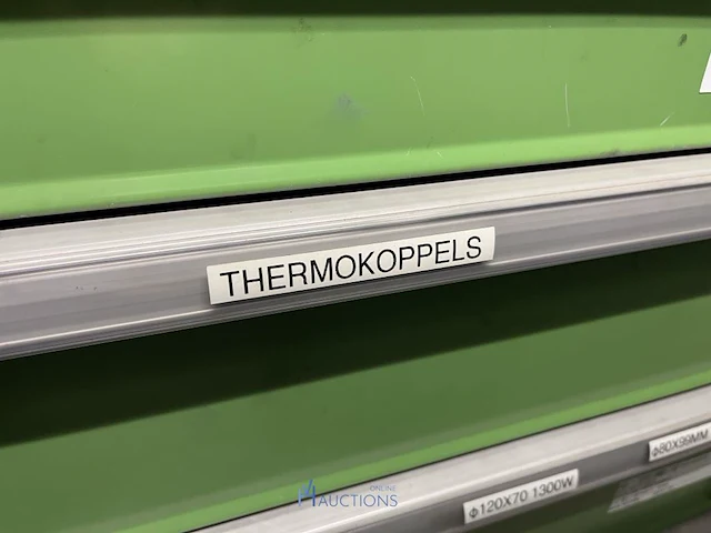 Partij bandverwarmingen, thermokoppels en spuitneuzen - afbeelding 10 van  54