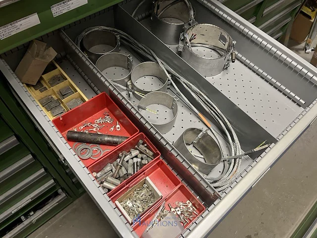 Partij bandverwarmingen, thermokoppels en spuitneuzen - afbeelding 25 van  54