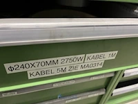 Partij bandverwarmingen, thermokoppels en spuitneuzen - afbeelding 31 van  54