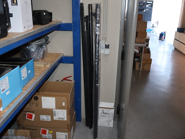 Partij barframe pipe & drape (x6) - afbeelding 1 van  5