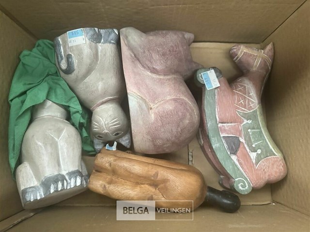 Partij beeldjes van div dieren - afbeelding 2 van  5
