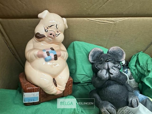 Partij beeldjes van div dieren - afbeelding 4 van  5