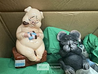 Partij beeldjes van div dieren - afbeelding 4 van  5