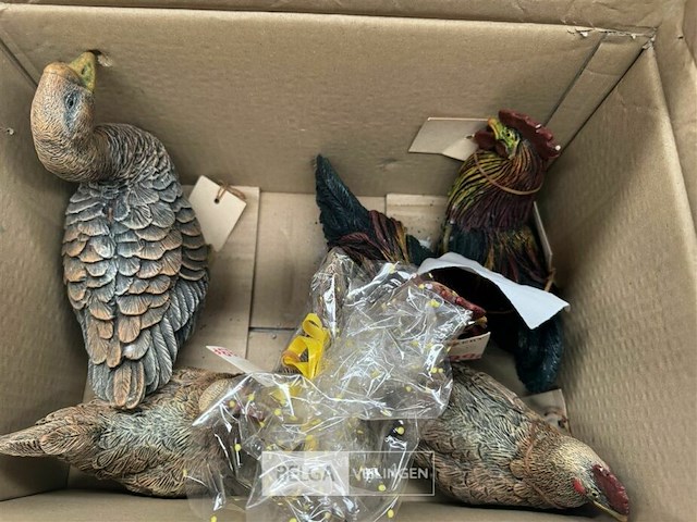 Partij beeldjes van div dieren - afbeelding 1 van  4