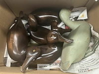 Partij beeldjes van eenden - afbeelding 1 van  5