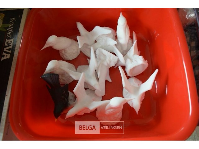 Partij beeldjes vogels - afbeelding 1 van  2