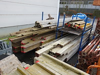 Partij bekistingsbalken en houten balken - afbeelding 6 van  13