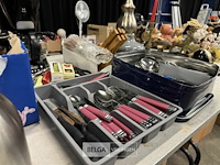 Partij bestek + koffiezet + deco materiaal - afbeelding 3 van  11