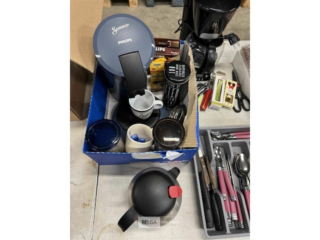 Partij bestek + koffiezet + deco materiaal - afbeelding 11 van  11