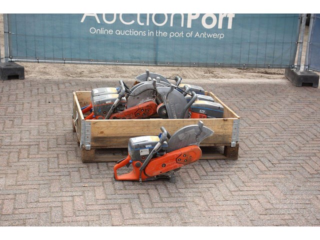 Partij betonfrezen husqvarna k760/770 benzine 6stuks - afbeelding 1 van  1
