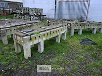 Partij betonnen barbecues