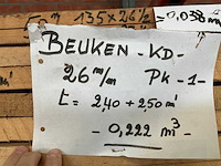 Partij beuken balken - afbeelding 5 van  6