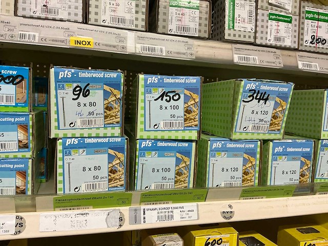 Partij bevestigingsmateriaal - afbeelding 1 van  36