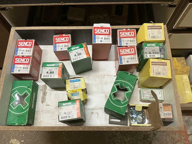 Partij bevestigingsmateriaal - afbeelding 2 van  8