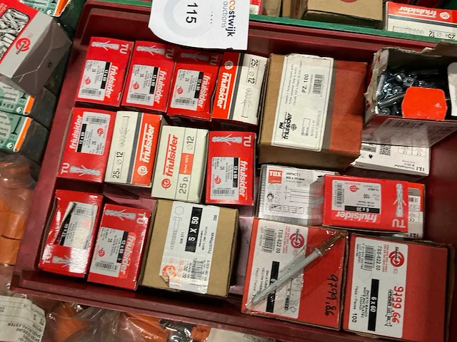 Partij bevestigingsmaterialen - afbeelding 10 van  16