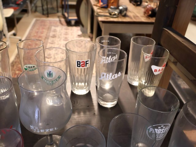 Partij bierglazen (plm 30) - afbeelding 5 van  7