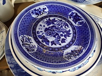 Partij blauw aardewerk - afbeelding 3 van  8