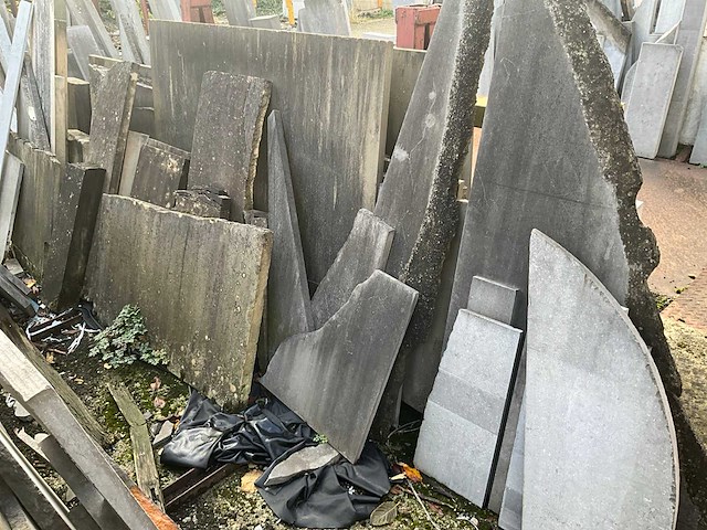 Partij blauwsteen/natuursteen - afbeelding 5 van  31