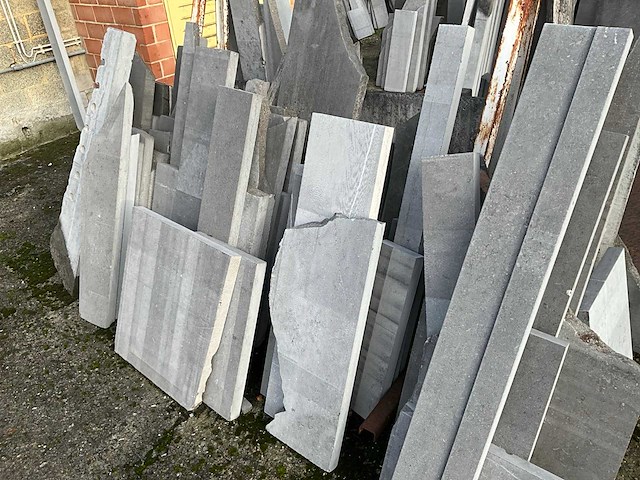 Partij blauwsteen/natuursteen - afbeelding 8 van  31