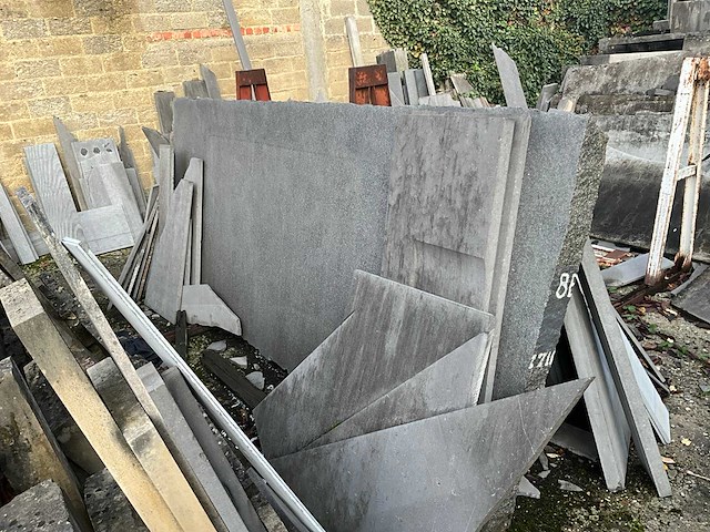 Partij blauwsteen/natuursteen - afbeelding 26 van  31