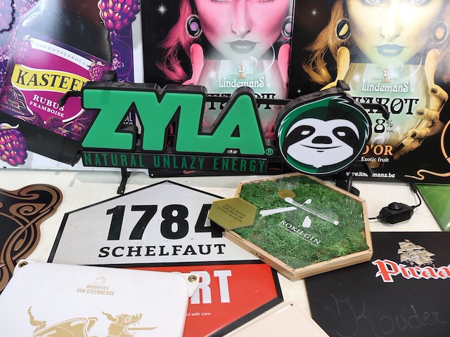Partij blikken reclame (plm15) - afbeelding 2 van  10