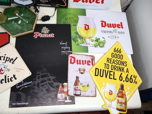 Partij blikken reclame (plm15) - afbeelding 6 van  10