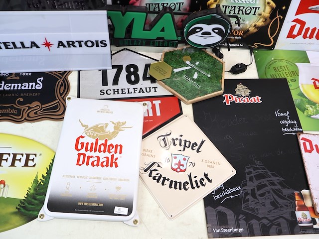 Partij blikken reclame (plm15) - afbeelding 7 van  10