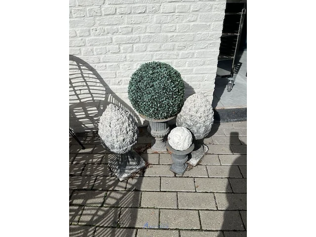 Partij bloembakken en buitenplanten - afbeelding 2 van  12