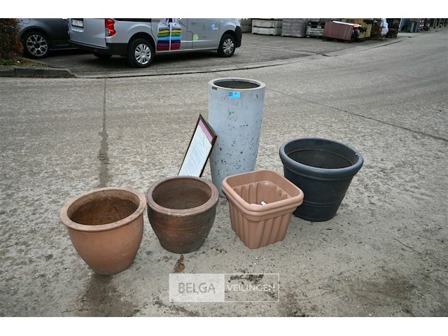 Partij bloempotten + kaders - afbeelding 1 van  6