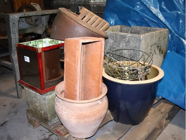 Partij bloempotten (plm x11) - afbeelding 2 van  4