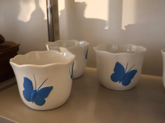 Partij bloempotten (x6) - afbeelding 3 van  4