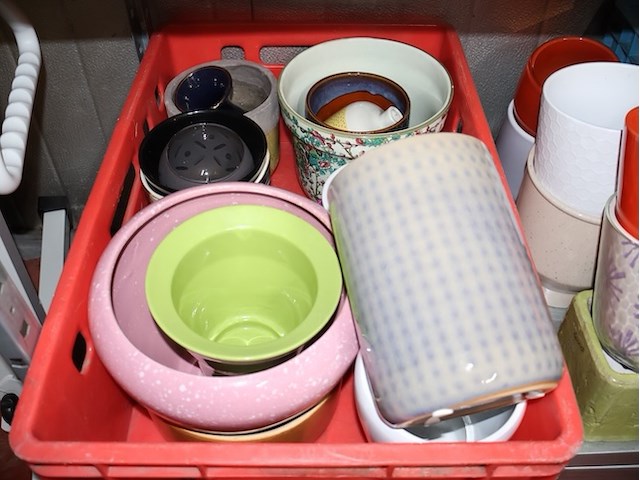 Partij bloempotten - afbeelding 2 van  7