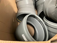 Partij bochten pvc - afbeelding 2 van  3
