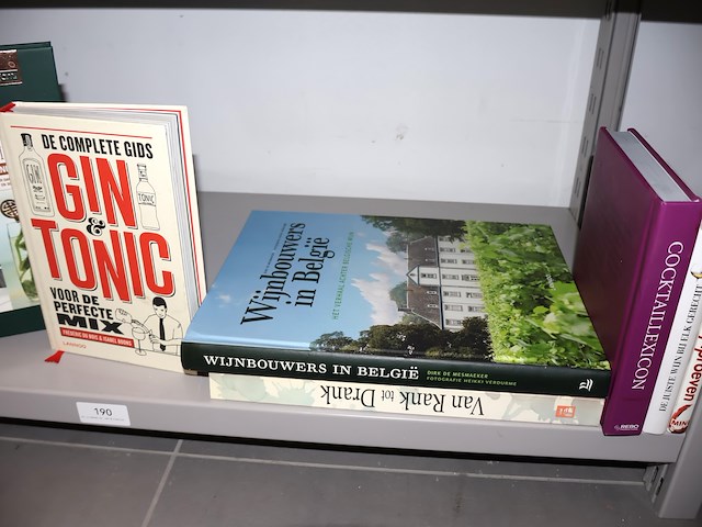 Partij boeken drank - afbeelding 3 van  4