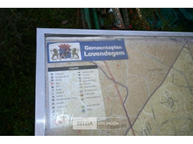 Partij borden met straatplan - afbeelding 5 van  6