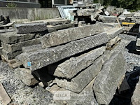 Partij borduren op pallet