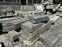 Partij borduren op pallet